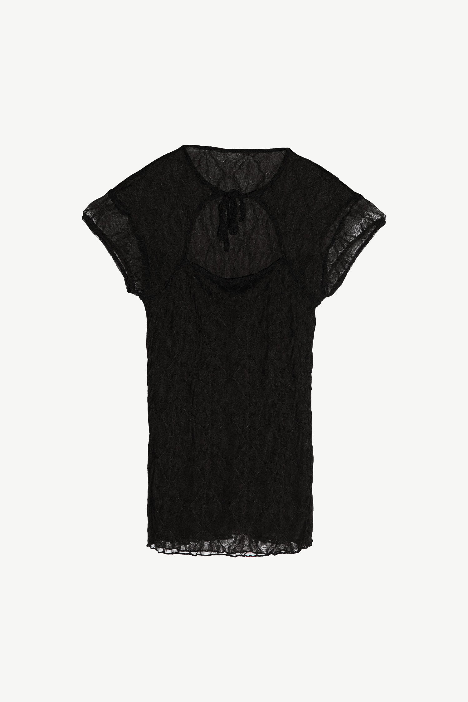 Mariposa Lace Bow Tee – findmenowthelabel