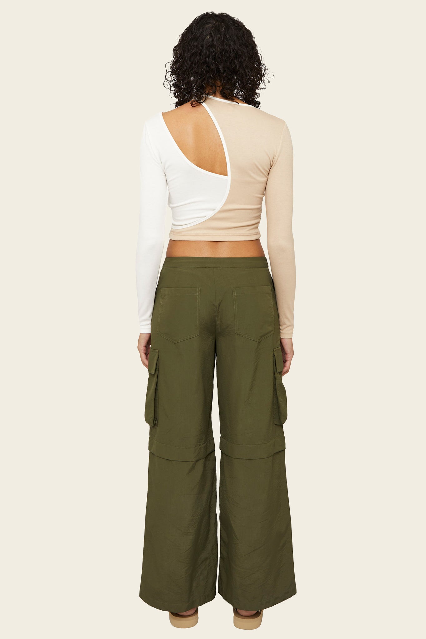 Theo Wide Leg Cargo Pant