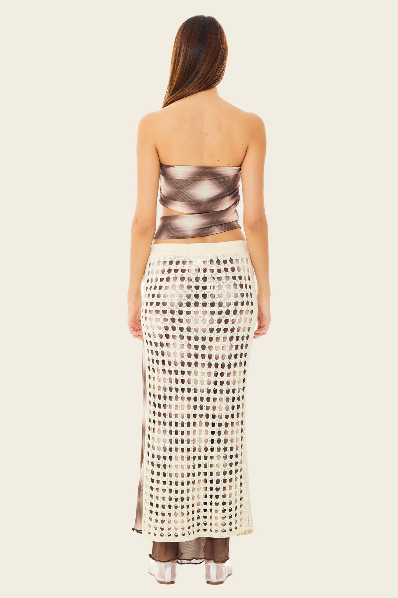 Mariela Knit Midi Skirt