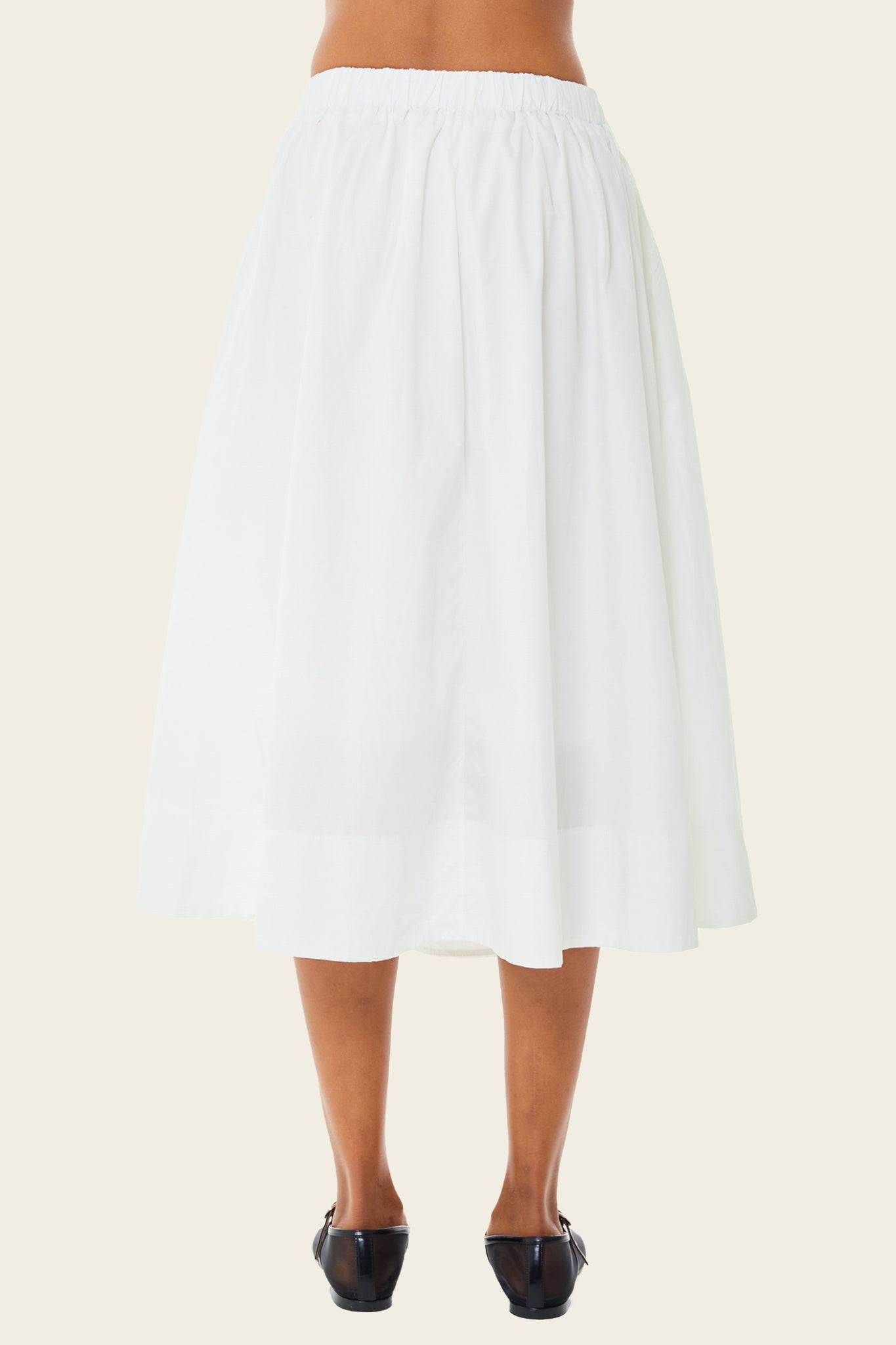 Uni Pleated Midi Skirt