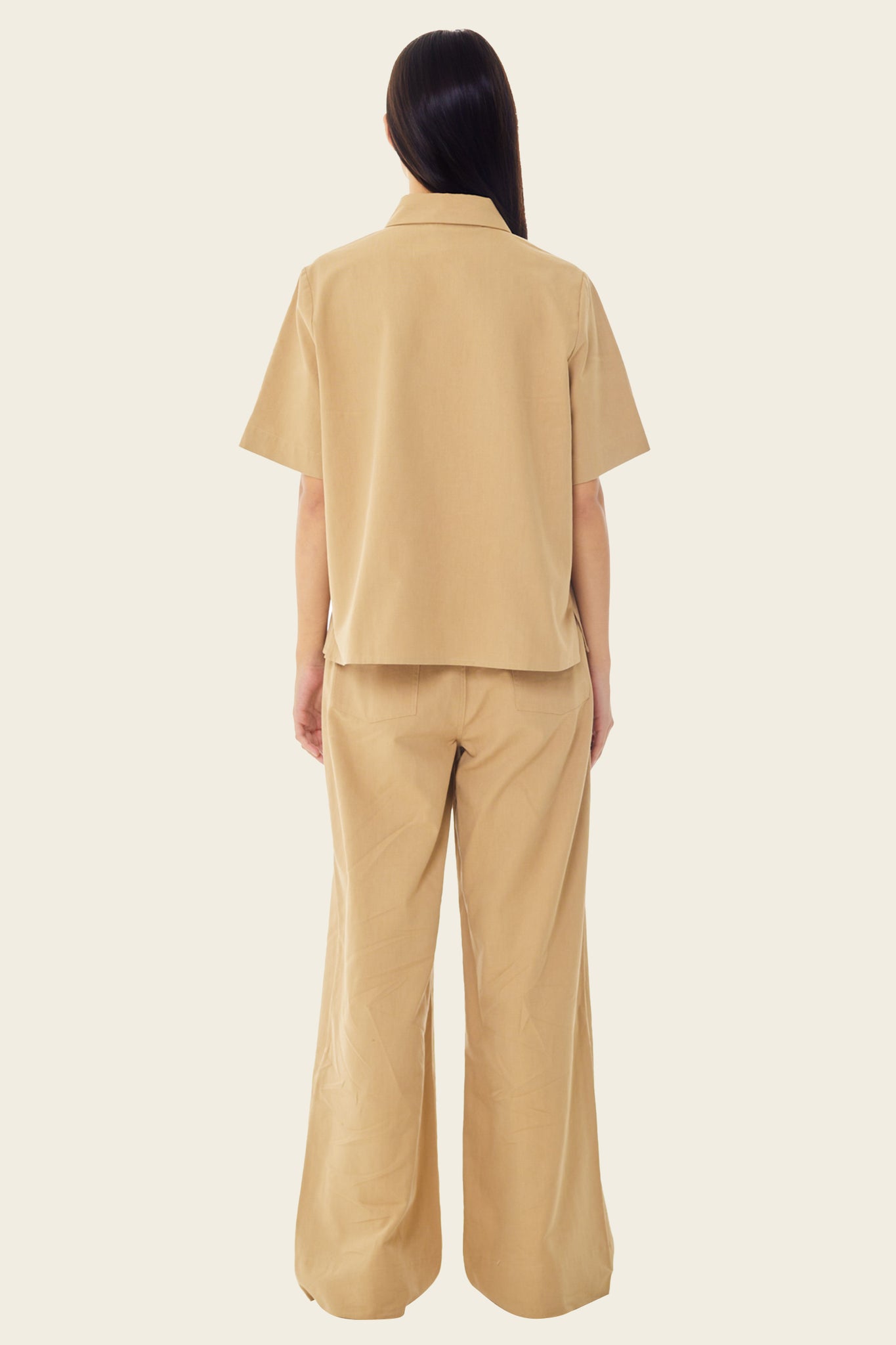 Cargo Bow Wide Leg Pant