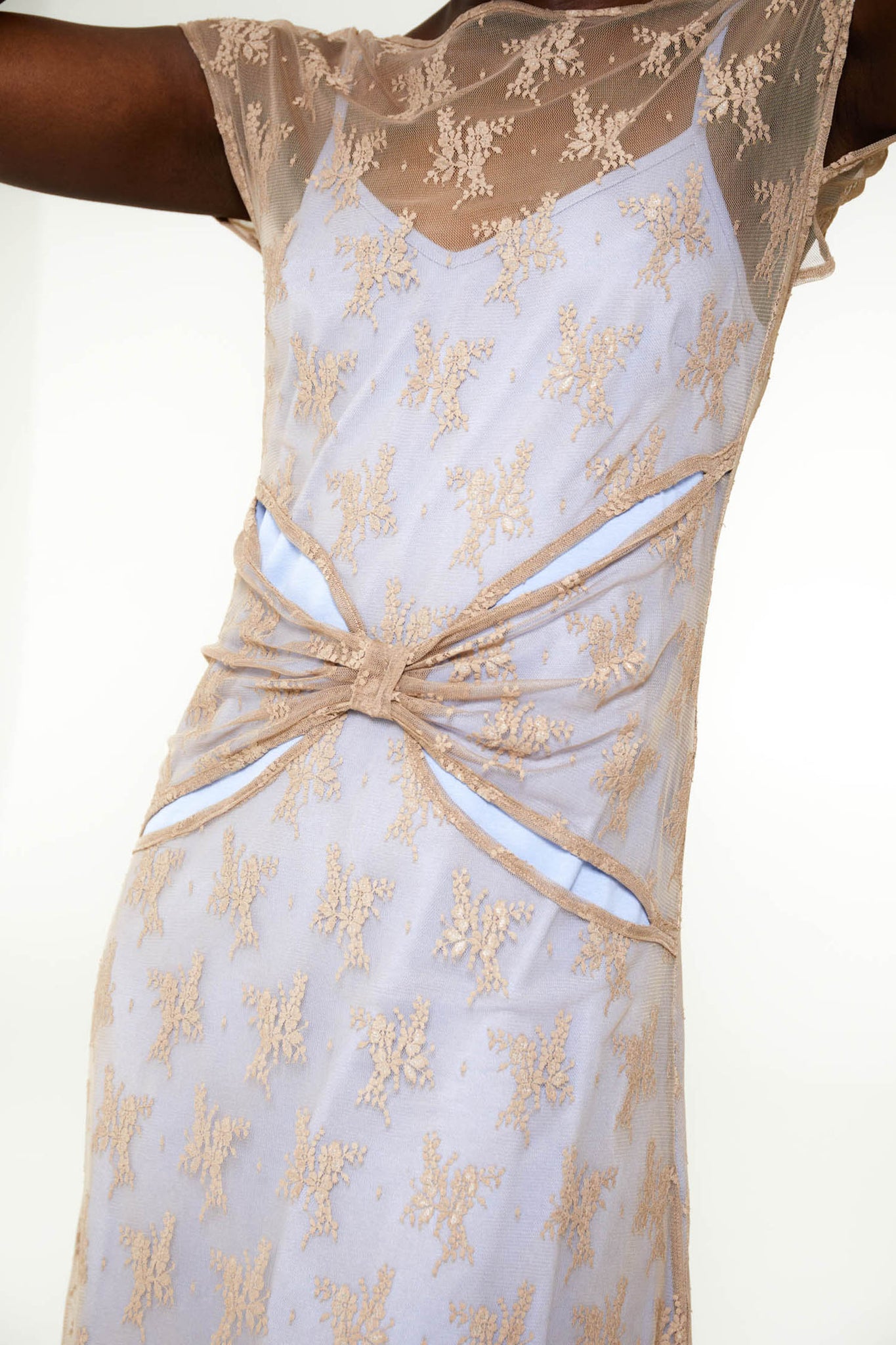 Flora Lace Bow Dress